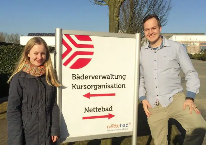 Karolina Keller (JuLis) und Sebastian Kunde (Jusos)