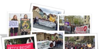 Demonstrationen in Osnabrück