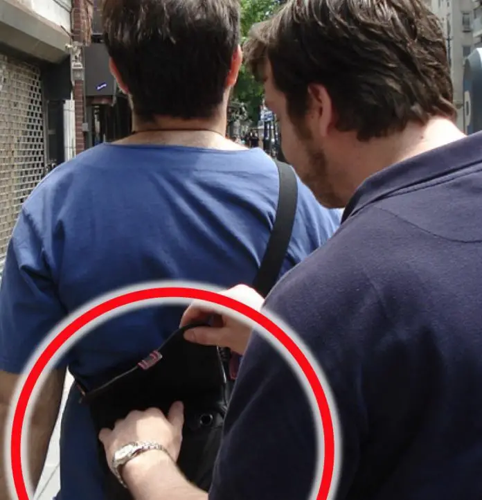 Symbolfoto Taschendieb