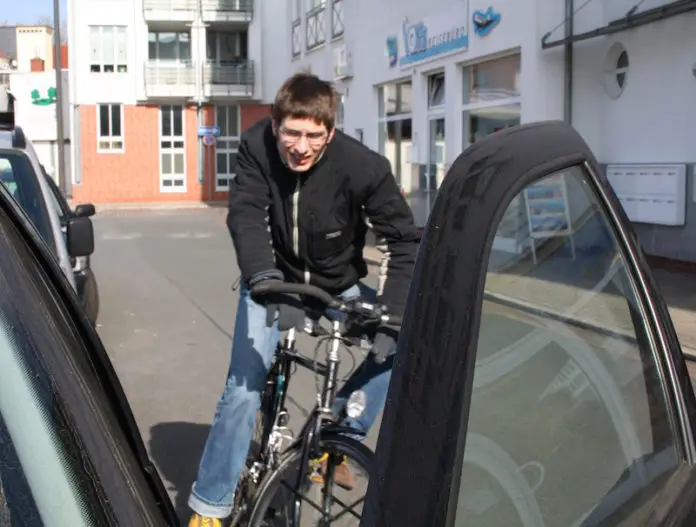 Fahrradunfall, Foto: Carsten Schabacher/ADFC