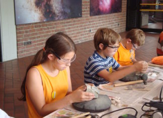 Kinder im Museum am Schölerberg in Osnabrück