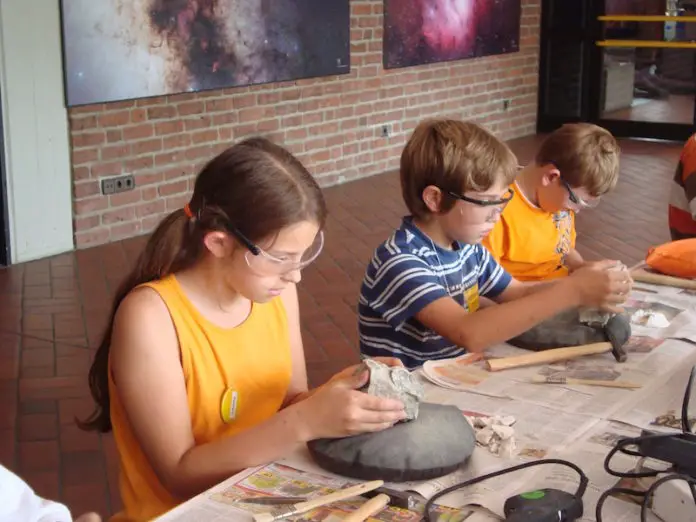 Kinder im Museum am Schölerberg in Osnabrück
