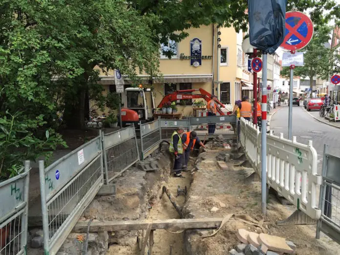 Baustelle Bierstraße Osnabrück