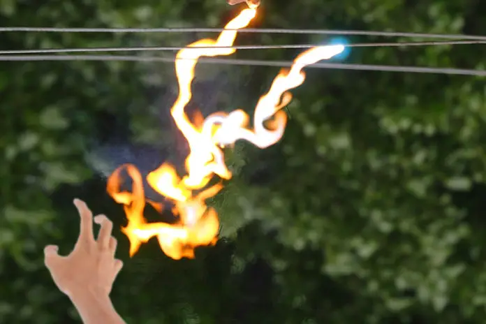 Vorsicht Hochspannung Fahrleitung Hasepost Osnabrück
