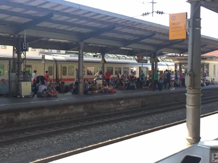 IC stoppt wegen Hitze in Osnabrück