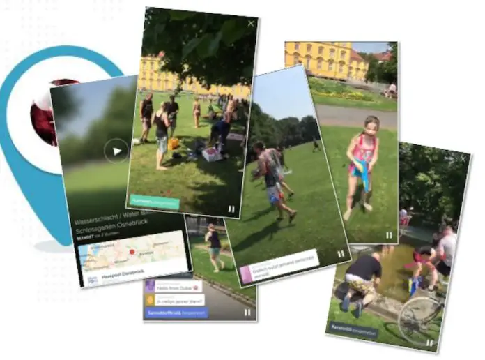 Wasserschlacht Schlossgarten Osnabrück