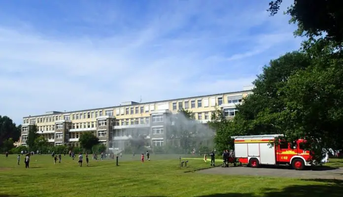 Abkühlung durch die Feuerwehr Osnabrück