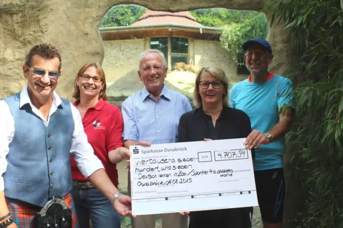 Rund 4.700 Euro im Zoo erlaufen