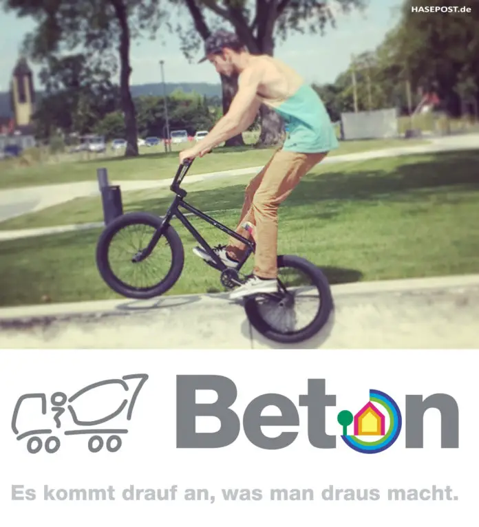 BMX im Wissenschaftspark Osnabrück - Entree Platz