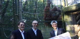 „Buschi“ als Glücksfee im Osnabrücker Zoo