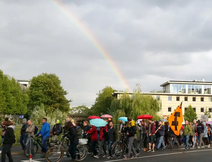 Refugees Welcome Demo Osnabrück