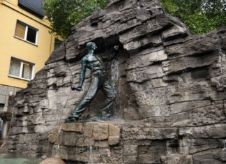 Haarmannsbrunnen in Osnabrück sprudelt wieder