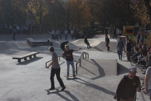 Eröffnung des Skateparks in Osnabrück an der Liebigstraße