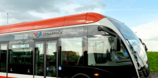 Elektrobus der Verkehrsgemeinschaft Osnabrück