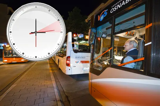 Zeitumstellung Nachtbus VOS Osnabrück