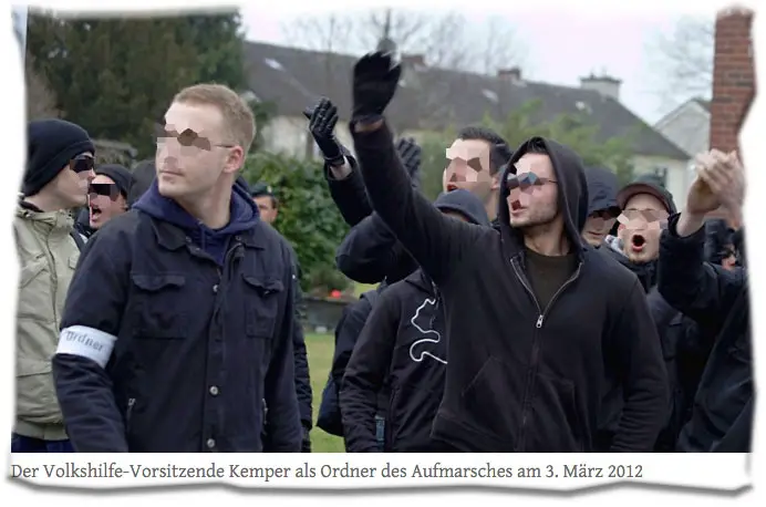 Volkshilfe-Vorstand ein Neonazi? Quelle: Lotta-Magazin.de