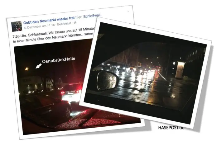 Facebook-Seite fordert Öffnung des Neumarkts in Osnabrück