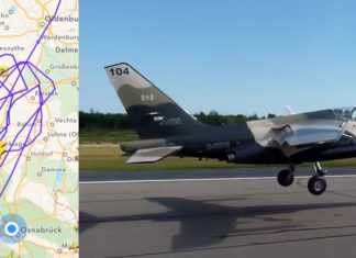 Luftkampf über Osnabrück