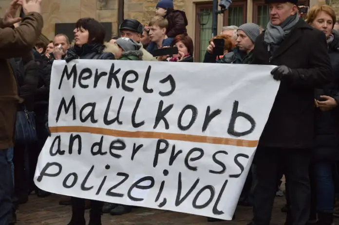 Demonstration Russlanddeutsche Osnabrück