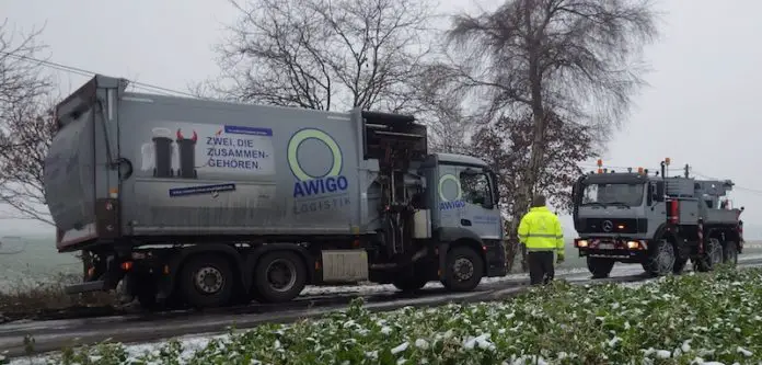 Müllauto der AWIGO