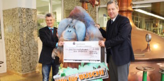 Barre Brauerei spendet für Buschi im Zoo Osnabrück
