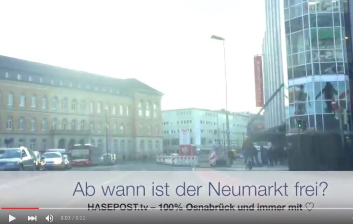 Ab wann ist der Neumarkt in Osnabrück wieder frei?