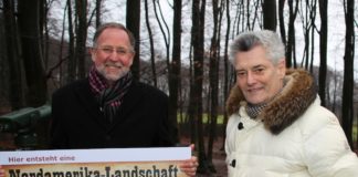 Zoopräsident Reinhard Sliwka und Zoogeschäftsführer Andreas Busemann