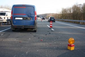 Zum Glück nur Blechschaden bei Unfall auf A30 bei Sutthausen