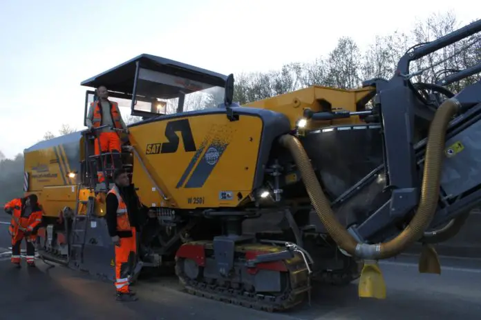 HASEPOST vor Ort: Nachtbaustellen am Kreuz Lotte/Osnabrück