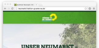 Grüne Ratsfraktion Neumarkt Homepage