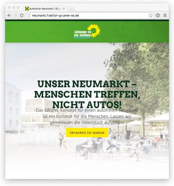 Grüne Ratsfraktion Neumarkt Homepage