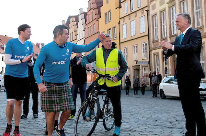 Friedensbotschafter John Mc Gurk