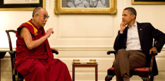 Barack Obama und der Dalai Lama