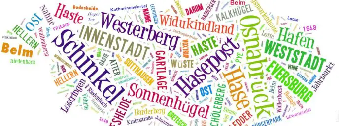 Alle Stadtteile Osnabrück und Umgebung