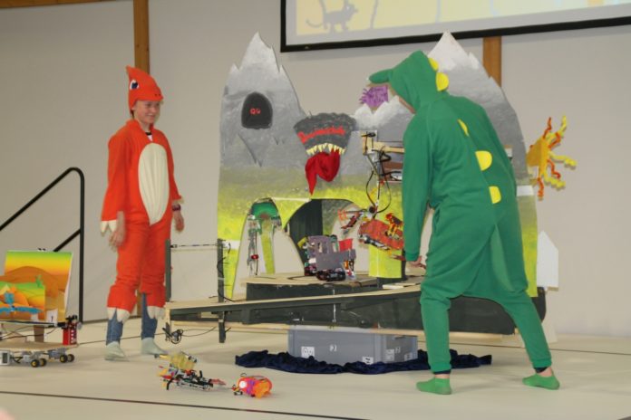 Osnabrücker Schüler tanzen mit Robotern um WM-Titel