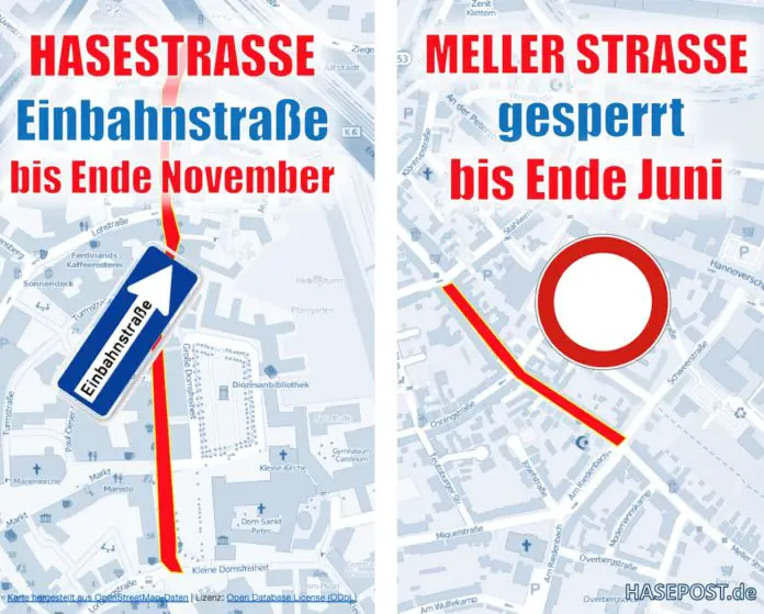 Baustellen Osnabrück