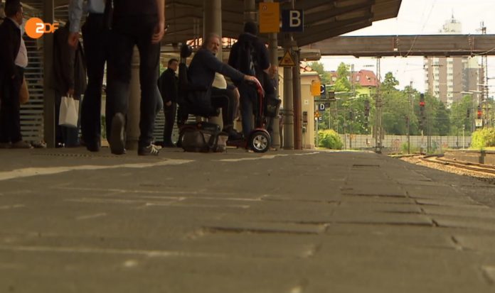 ZDF Frontal21, Bahnsteig Osnabrück