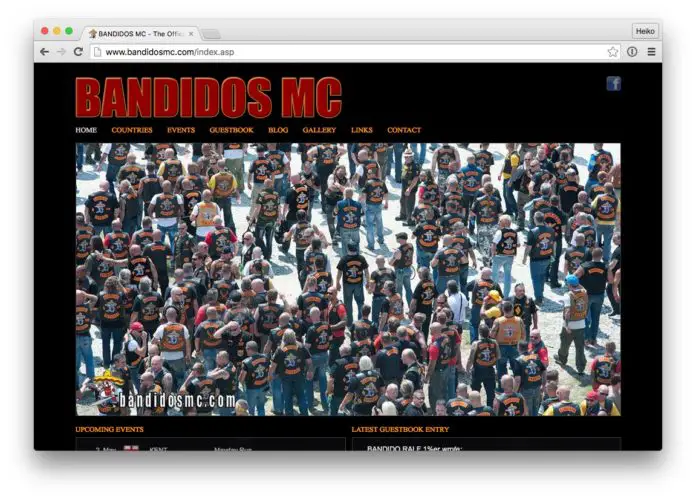 Homepage Bandidos
