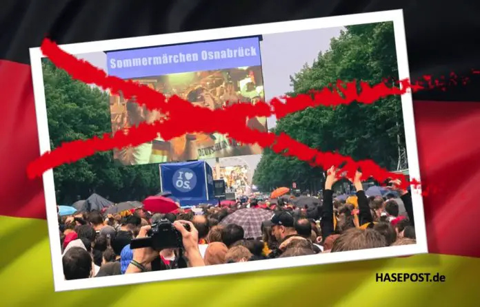 kein Public Viewing in Osnabrück