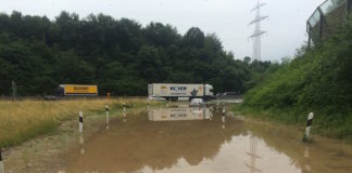 Foto: Polizei Osnabrück - Hochwasser