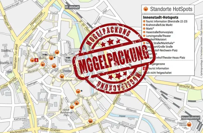 Mogelpackung freies WLAN Osnabrück
