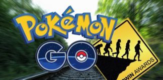 Pokémon Go Darwin Awards Eisenbahn