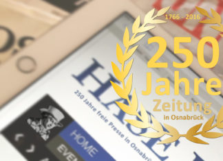 250 Jahre Zeitung in Osnabrück