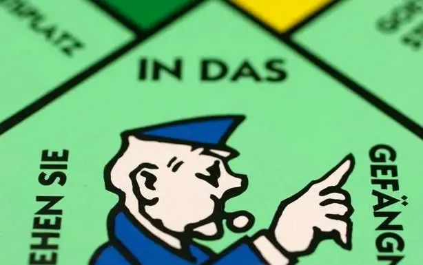 Gefängnis, Monopoly