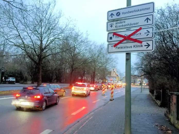 Stau Bramscher Straße Osnabrück