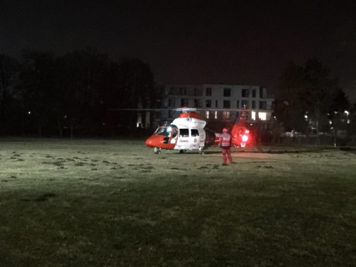 Rettungshubschrauber Johanniter Unfallhilfe