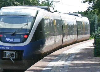 Nordwestbahn Abfahrt