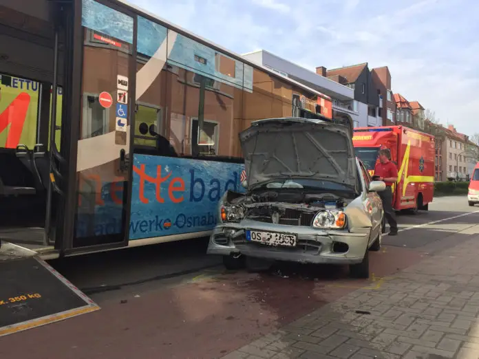 Unfall mit Stadtbus Osnabrück