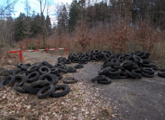 illegale Altreifen Entsorgung