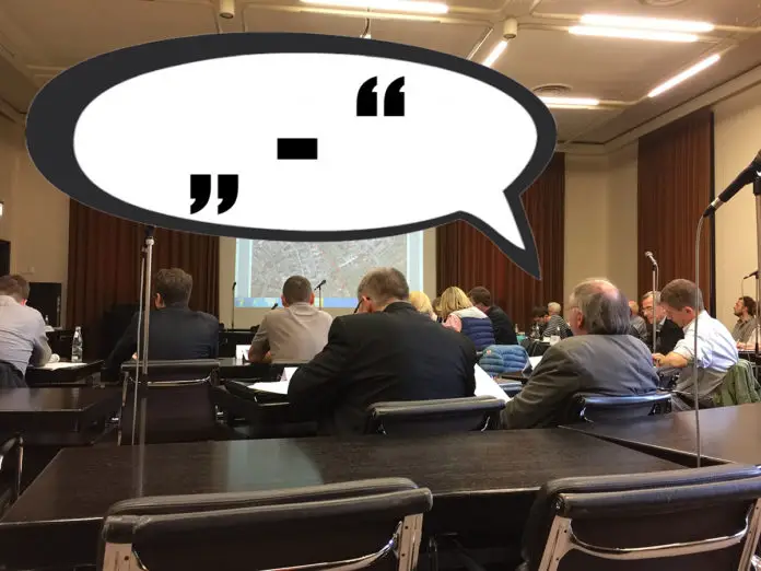 Sprachlosigkeit im Stadtrat